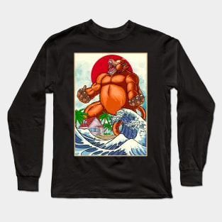 goku kanagawa Long Sleeve T-Shirt